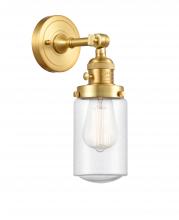  203SW-SG-G314 - Dover - 1 Light - 5 inch - Satin Gold - Sconce