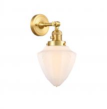  203SW-SG-G661-7 - Bullet - 1 Light - 7 inch - Satin Gold - Sconce