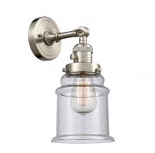  203SW-SN-G184 - Canton - 1 Light - 7 inch - Brushed Satin Nickel - Sconce