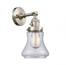  203SW-SN-G192 - Bellmont - 1 Light - 7 inch - Brushed Satin Nickel - Sconce