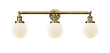  205-BB-G201-6 - Beacon - 3 Light - 30 inch - Brushed Brass - Bath Vanity Light