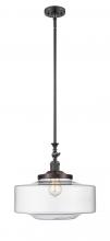  206-OB-G692-16 - Bridgeton - 1 Light - 16 inch - Oil Rubbed Bronze - Stem Hung - Mini Pendant