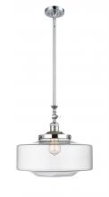  206-PC-G692-16 - Bridgeton - 1 Light - 16 inch - Polished Chrome - Stem Hung - Mini Pendant