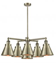 Innovations Lighting 207-6CR-AB-M13-AB-LED - Appalachian 6 Light Chandelier