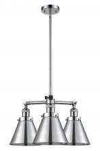  207-PC-M13-PC-LED - Appalachian - 3 Light - 21 inch - Polished Chrome - Stem Hung - Chandelier