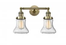  208-AB-G194-LED - Bellmont - 2 Light - 17 inch - Antique Brass - Bath Vanity Light