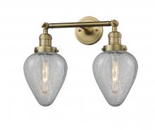  208-BB-G165-LED - Geneseo - 2 Light - 17 inch - Brushed Brass - Bath Vanity Light