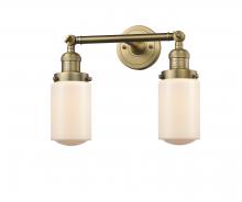  208-BB-G311-LED - Dover - 2 Light - 14 inch - Brushed Brass - Bath Vanity Light