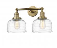  208-BB-G713-LED - Bell - 2 Light - 19 inch - Brushed Brass - Bath Vanity Light