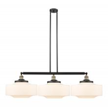  213-BAB-G691-16 - Bridgeton - 3 Light - 50 inch - Black Antique Brass - Stem Hung - Island Light