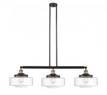  213-BAB-G692-12 - Bridgeton - 3 Light - 44 inch - Black Antique Brass - Stem Hung - Island Light