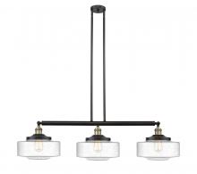  213-BAB-G694-12 - Bridgeton - 3 Light - 44 inch - Black Antique Brass - Stem Hung - Island Light