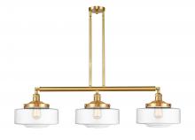  213-SG-G692-12 - Bridgeton - 3 Light - 44 inch - Satin Gold - Stem Hung - Island Light