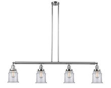  214-PC-G182 - Canton - 4 Light - 51 inch - Polished Chrome - Stem Hung - Island Light