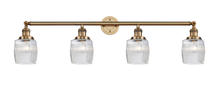  215-BB-G302 - Colton - 4 Light - 42 inch - Brushed Brass - Bath Vanity Light