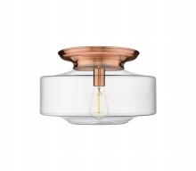  221-1F-AC-G692-16 - Bridgeton - 1 Light - 16 inch - Antique Copper - Flush Mount