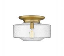  221-1F-BB-G694-16 - Bridgeton - 1 Light - 16 inch - Brushed Brass - Flush Mount