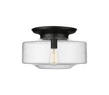  221-1F-BK-G694-16 - Bridgeton - 1 Light - 16 inch - Matte Black - Flush Mount