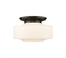  221-1F-OB-G691-16 - Bridgeton - 1 Light - 16 inch - Oil Rubbed Bronze - Flush Mount