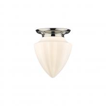  221-1F-PN-G661-12 - Beacon - 1 Light - 14 inch - Polished Nickel - Flush Mount