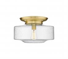  221-1F-SG-G694-16 - Bridgeton - 1 Light - 16 inch - Satin Gold - Flush Mount