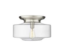  221-1F-SN-G692-16 - Bridgeton - 1 Light - 16 inch - Satin Nickel - Flush Mount