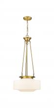  221-1P-SG-G691-16 - Bridgeton - 1 Light - 16 inch - Satin Gold - Chain Hung - Pendant