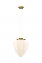  221-1S-BB-G661-12 - Beacon - 1 Light - 16 inch - Brushed Brass - Cord hung - Pendant