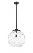 Innovations Lighting 221-1S-OB-G1215-16 - Athens Water Glass - 1 Light - 16 inch - Oil Rubbed Bronze - Stem Hung - Pendant