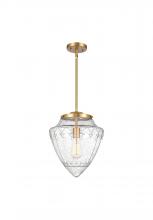  221-1S-SG-G664-12 - Beacon - 1 Light - 16 inch - Satin Gold - Cord hung - Pendant