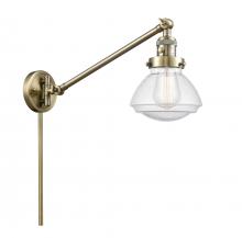  237-AB-G324 - Olean - 1 Light - 9 inch - Antique Brass - Swing Arm