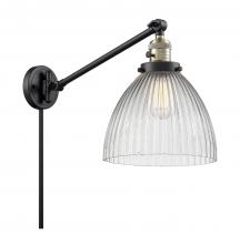  237-BAB-G222 - Seneca Falls - 1 Light - 10 inch - Black Antique Brass - Swing Arm