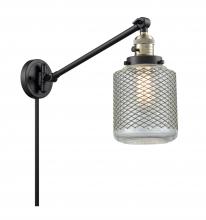  237-BAB-G262 - Stanton - 1 Light - 6 inch - Black Antique Brass - Swing Arm