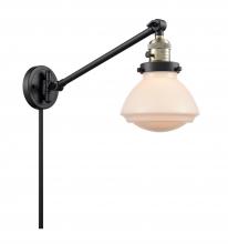  237-BAB-G321 - Olean - 1 Light - 9 inch - Black Antique Brass - Swing Arm