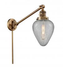  237-BB-G165 - Geneseo - 1 Light - 8 inch - Brushed Brass - Swing Arm