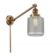  237-BB-G262 - Stanton - 1 Light - 6 inch - Brushed Brass - Swing Arm