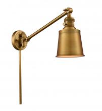  237-BB-M9-BB - Addison - 1 Light - 8 inch - Brushed Brass - Swing Arm