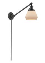 Innovations Lighting 237-OB-G171-LED - Fulton - 1 Light - 8 inch - Oil Rubbed Bronze - Swing Arm