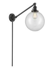  237-OB-G202-10 - Beacon - 1 Light - 10 inch - Oil Rubbed Bronze - Swing Arm