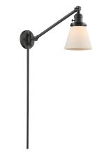 Innovations Lighting 237-OB-G61-LED - Cone - 1 Light - 8 inch - Oil Rubbed Bronze -Adjustable Swing Arm