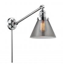 Innovations Lighting 237-PC-G43-LED - Cone - 1 Light - 8 inch - Polished Chrome -Adjustable Swing Arm