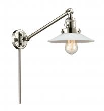  237-PN-G1 - Halophane - 1 Light - 9 inch - Polished Nickel - Swing Arm