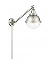  237-SN-HFS-62-SN - Hampden - 1 Light - 7 inch - Brushed Satin Nickel - Swing Arm