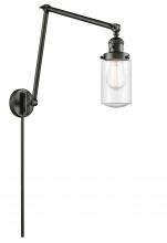  238-OB-G314 - Dover - 1 Light - 5 inch - Oil Rubbed Bronze - Swing Arm