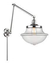  238-PC-G542 - Oxford - 1 Light - 12 inch - Polished Chrome - Swing Arm