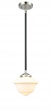  284-1S-BPN-G531 - Oxford - 1 Light - 8 inch - Black Polished Nickel - Cord hung - Mini Pendant