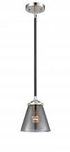  284-1S-BPN-G63-LED - Cone - 1 Light - 6 inch - Black Polished Nickel - Cord hung - Mini Pendant