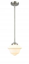  284-1S-SN-G531 - Oxford - 1 Light - 8 inch - Brushed Satin Nickel - Cord hung - Mini Pendant