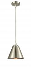  284-1S-SN-M13-SN - Appalachian - 1 Light - 8 inch - Brushed Satin Nickel - Cord hung - Mini Pendant