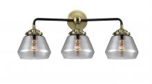  284-3W-BAB-G173 - Fulton - 3 Light - 25 inch - Black Antique Brass - Bath Vanity Light